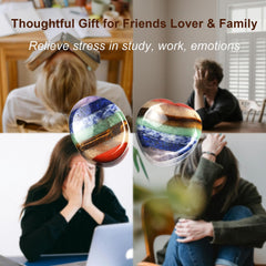 Togous worry stones pocket-size design fits in your pocket for discreet stress relief