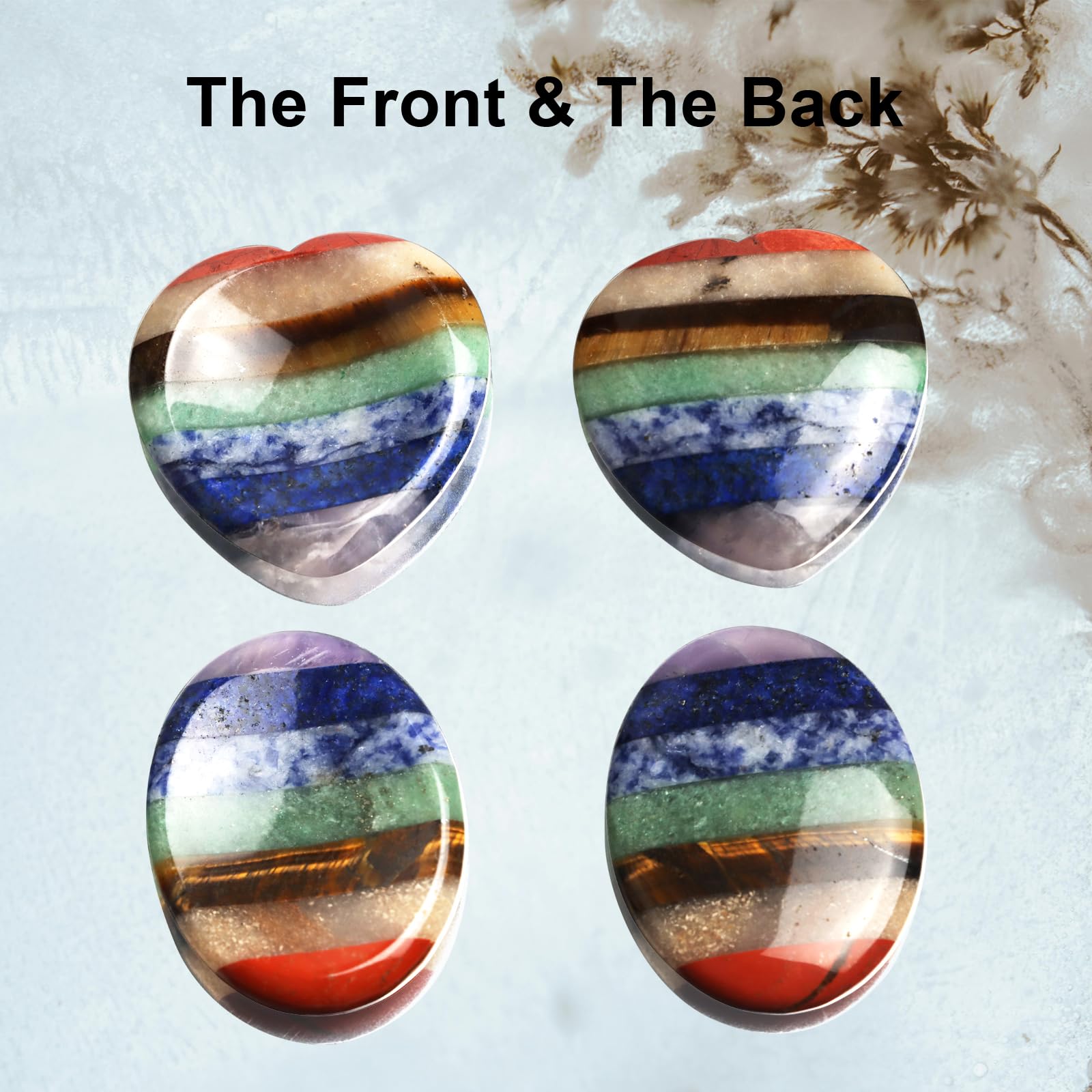 Togous worry stones thumb groove enhances grip for soothing rubs anywhere