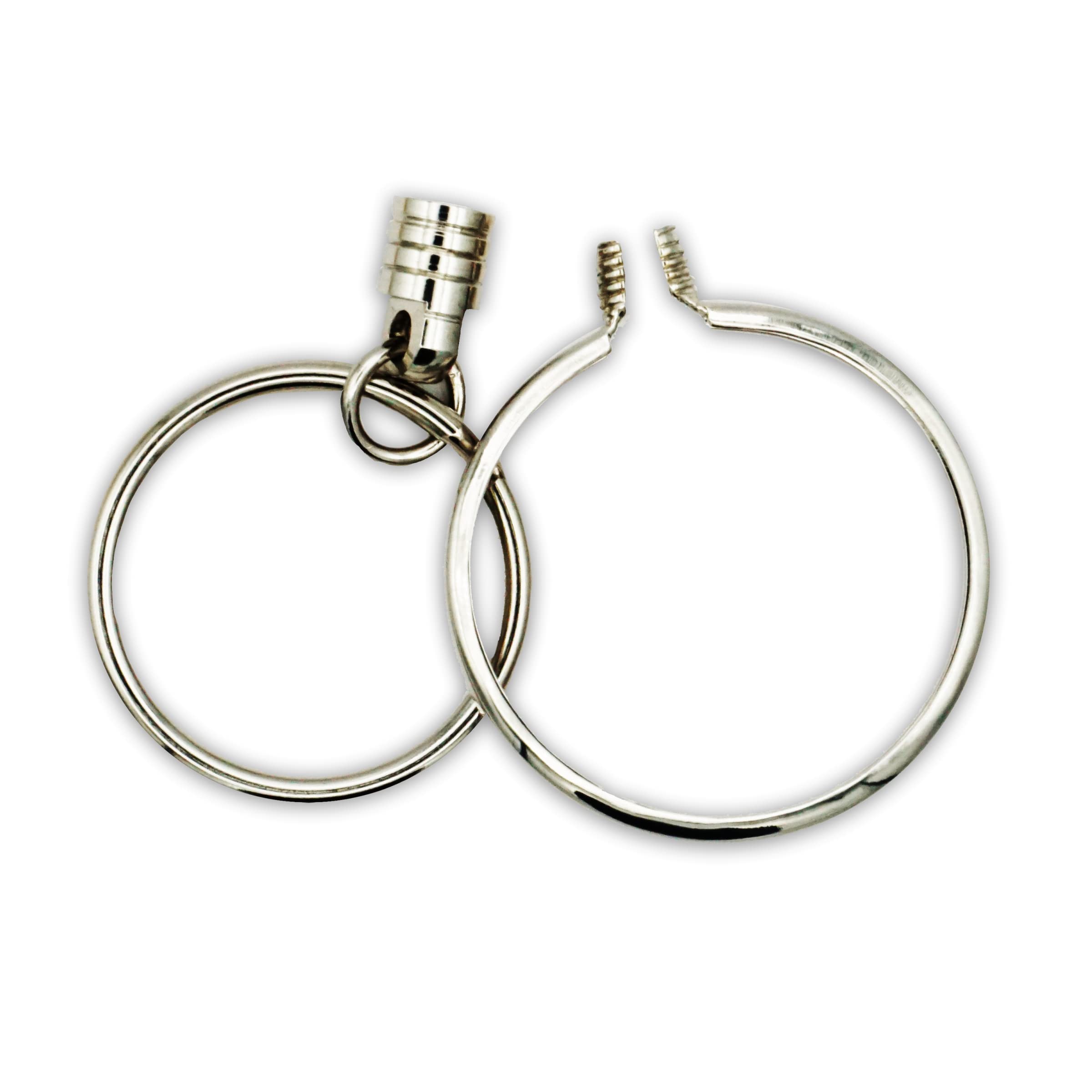Token Shop AA coin holder attached to keys for everyday carry