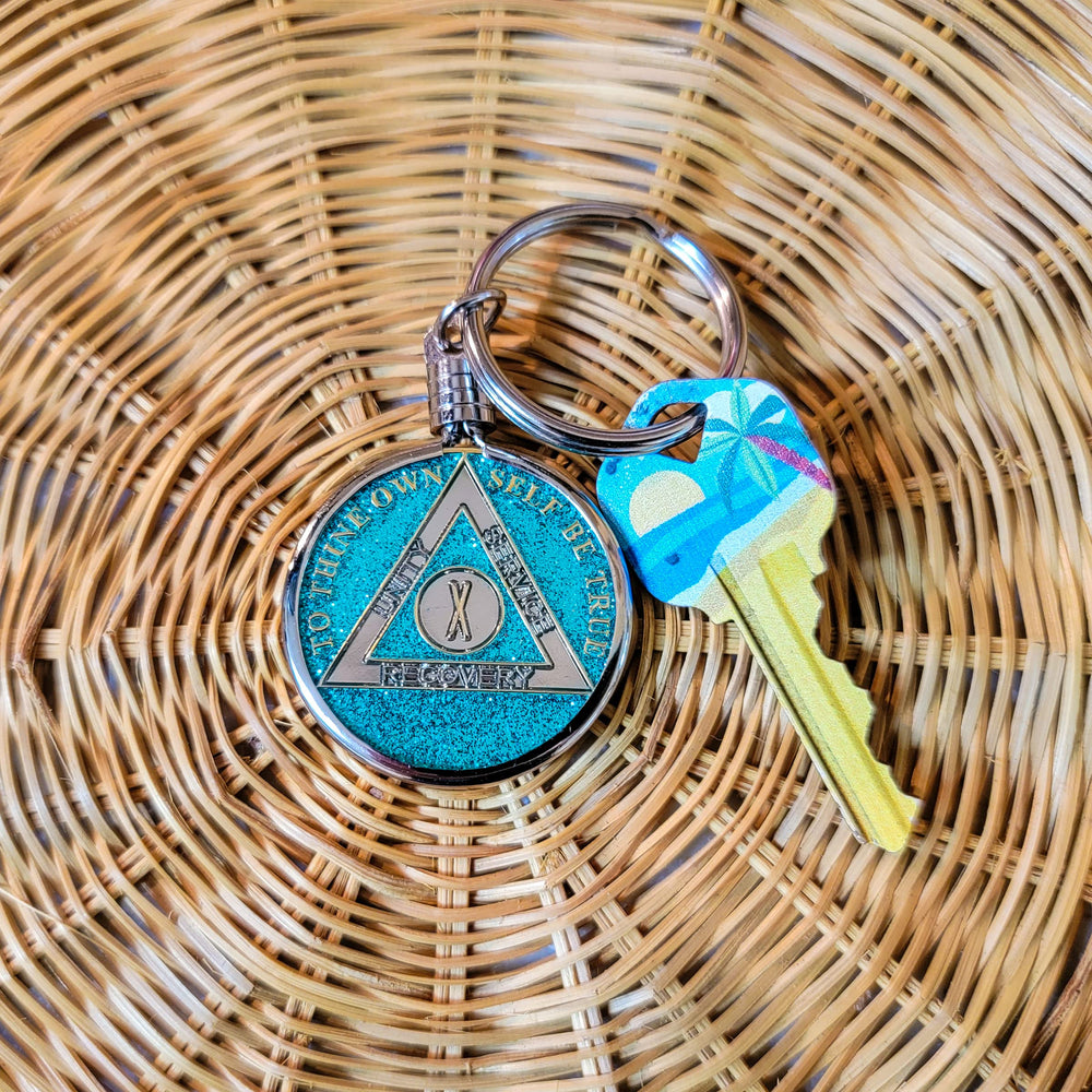 Token Shop AA coin holder back view with double-sided display