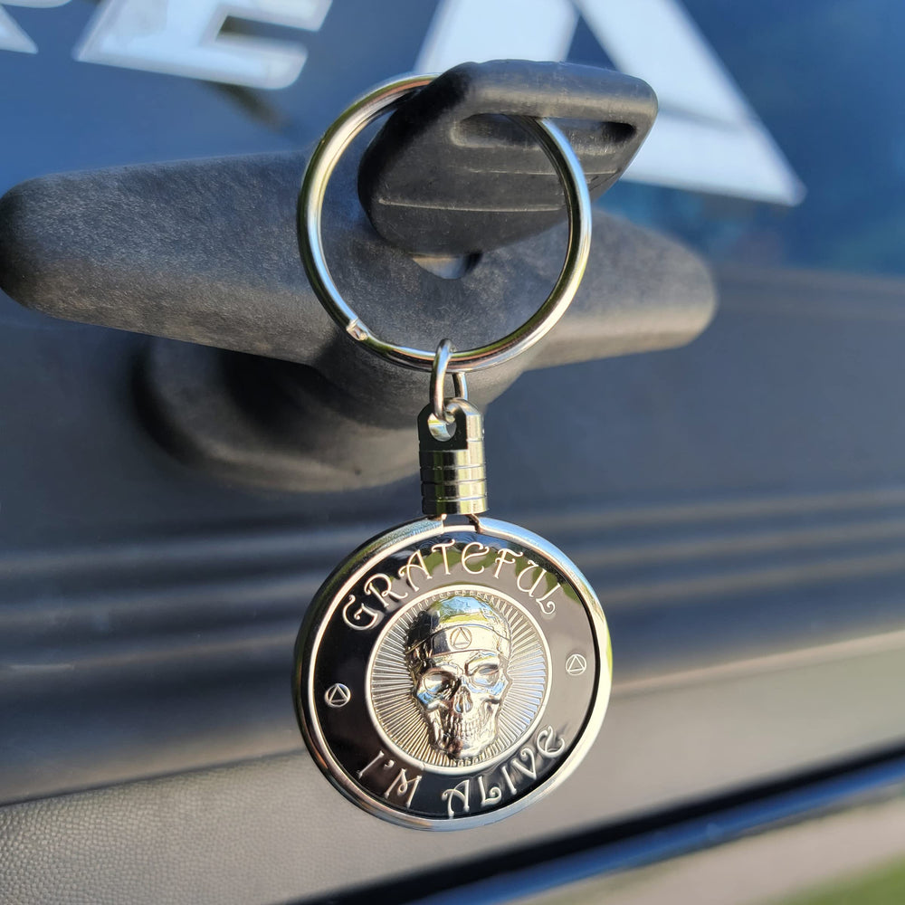 Compact Token Shop holder shown in pocket for discreet transport
