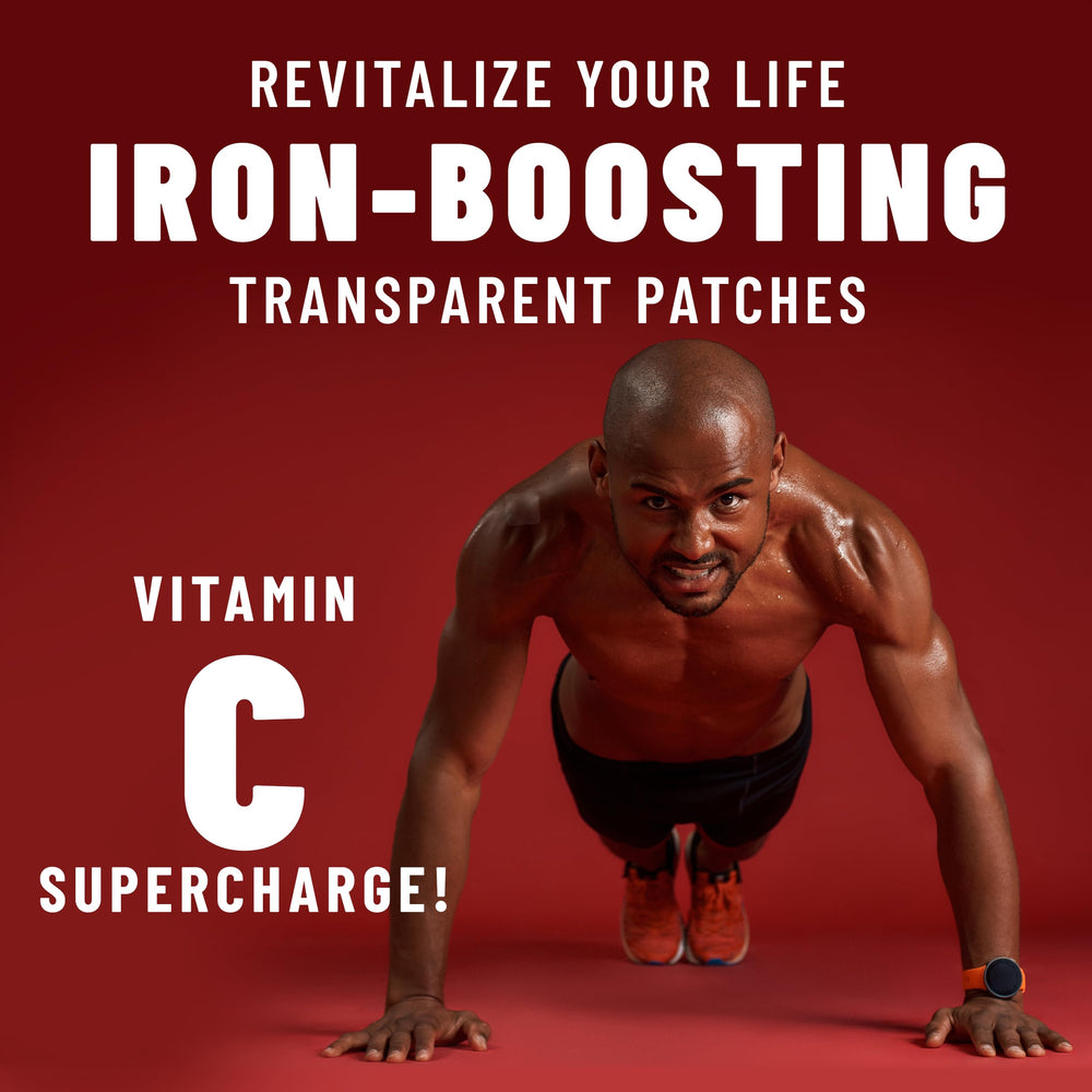 TOLEVITA Iron Patches contain Vitamin C for easy daily wellness