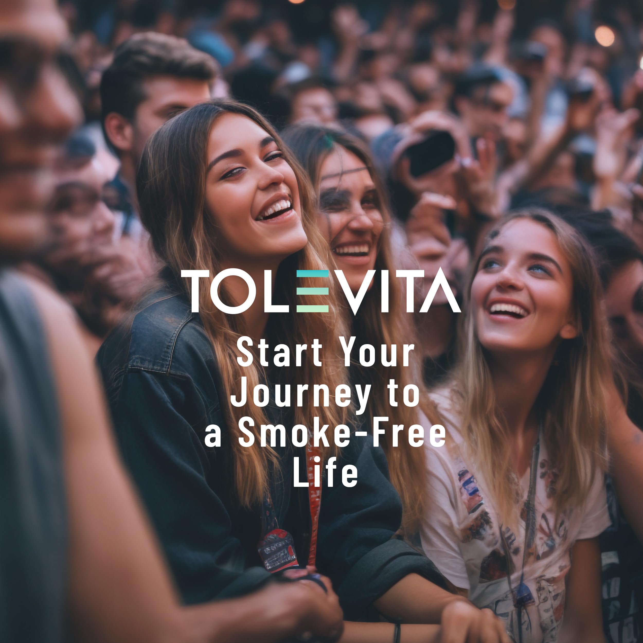 TOLEVITA pack-front image highlights convenient 30-day supply