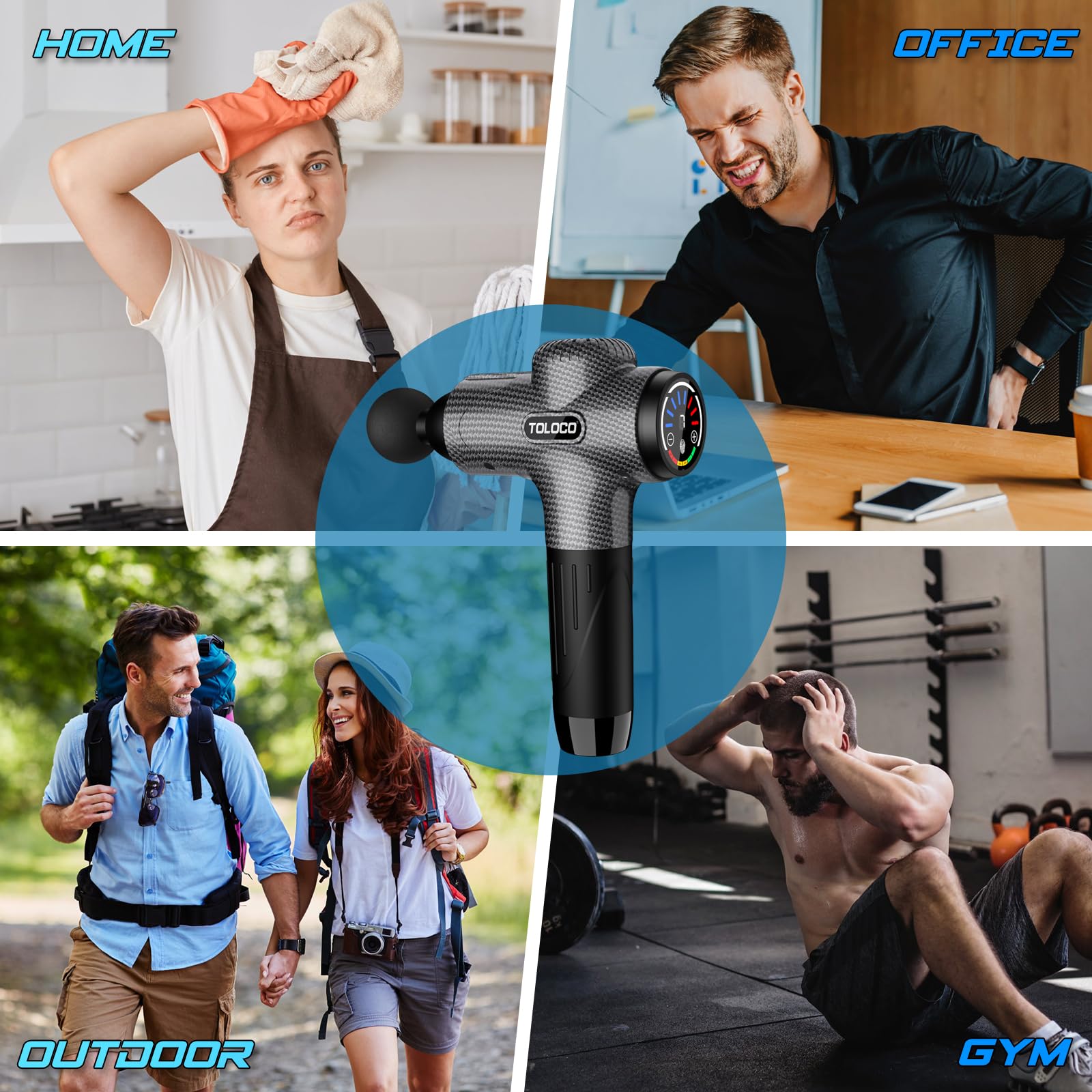 TOLOCO's quiet operation keeps sessions discreet during workouts.