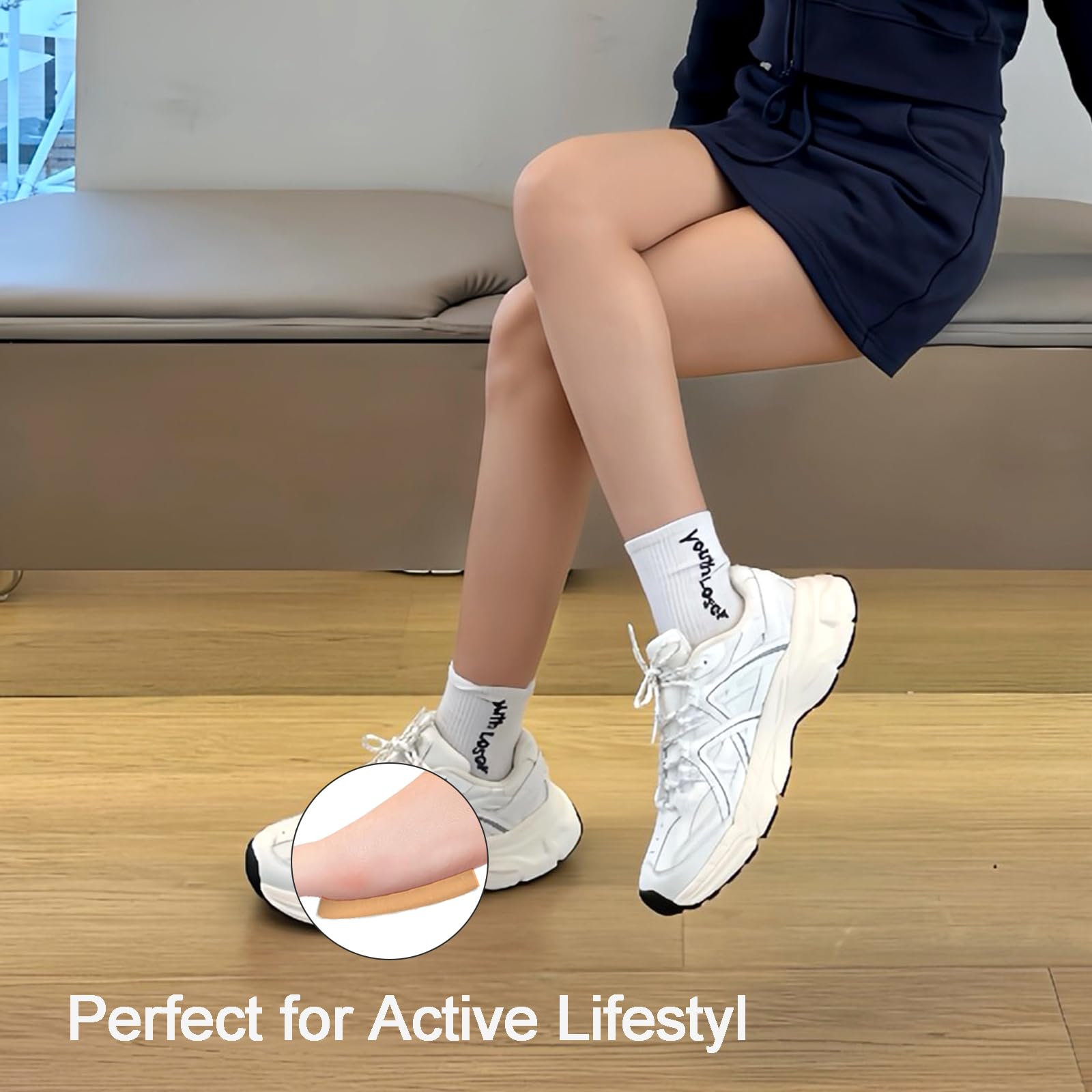 Tomonobu U-Shaped Felt Callus Pad soft medical-grade felt offers breathable comfort.