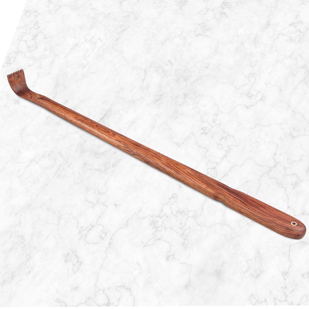 Tomorotec ergonomic grip back scratcher designed for steady control.