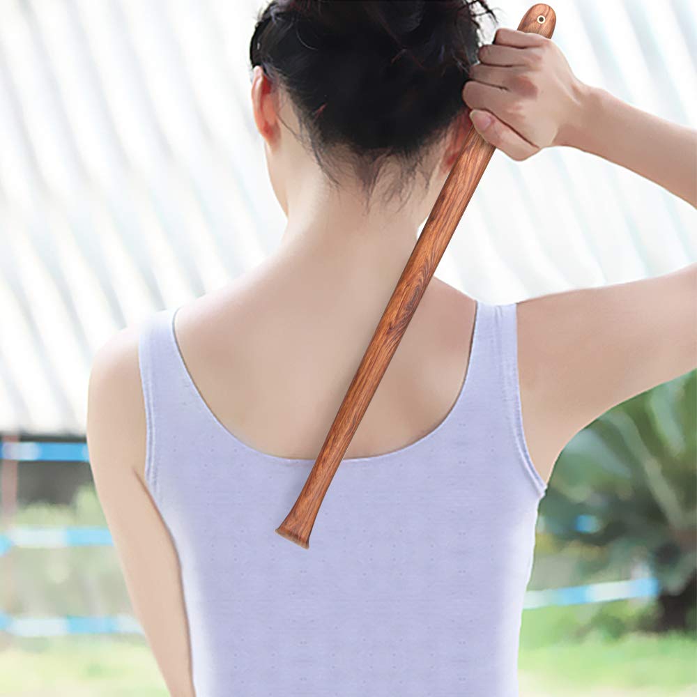 Tomorotec scratcher with smooth edges minimizes skin irritation during use.