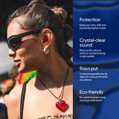 Tomorrowland x Loop Experience 2 earplugs packaging keeps them clean and portable