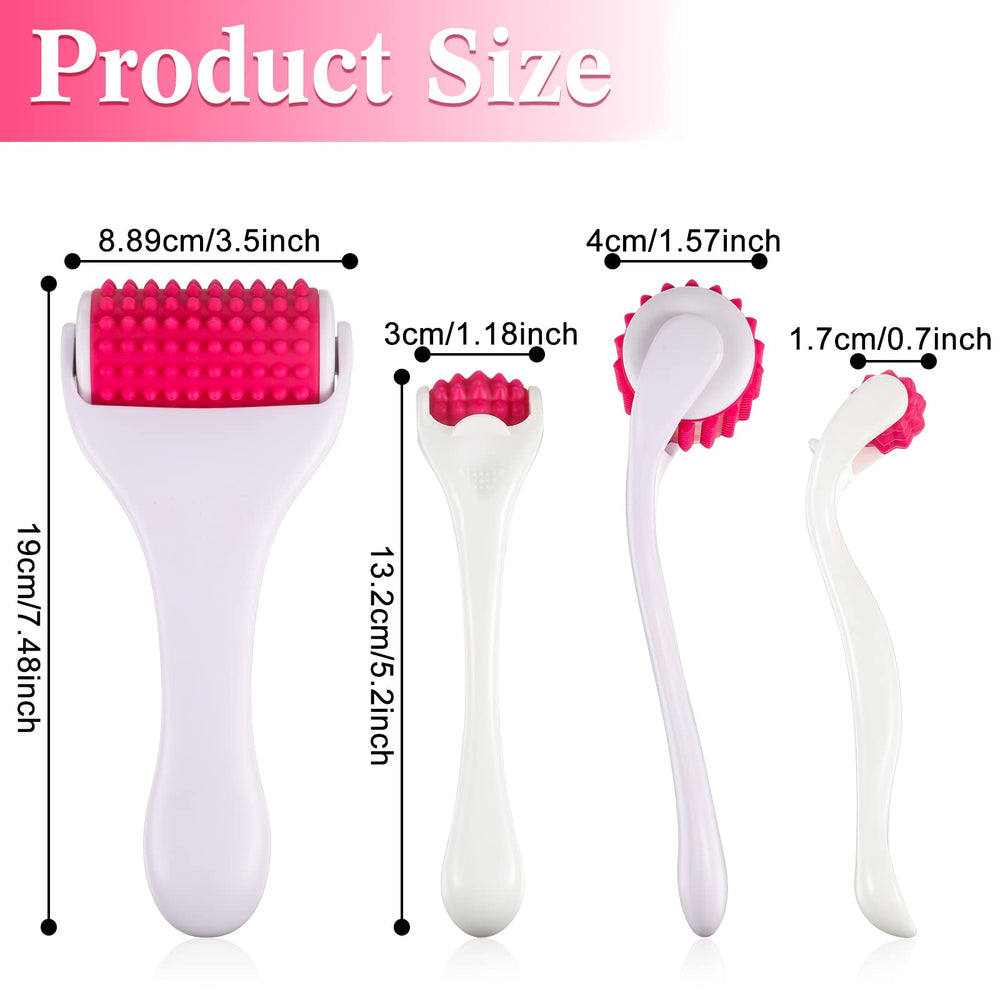 Tondiamo cellulite massage roller with a non-slip handle for easy self-use.