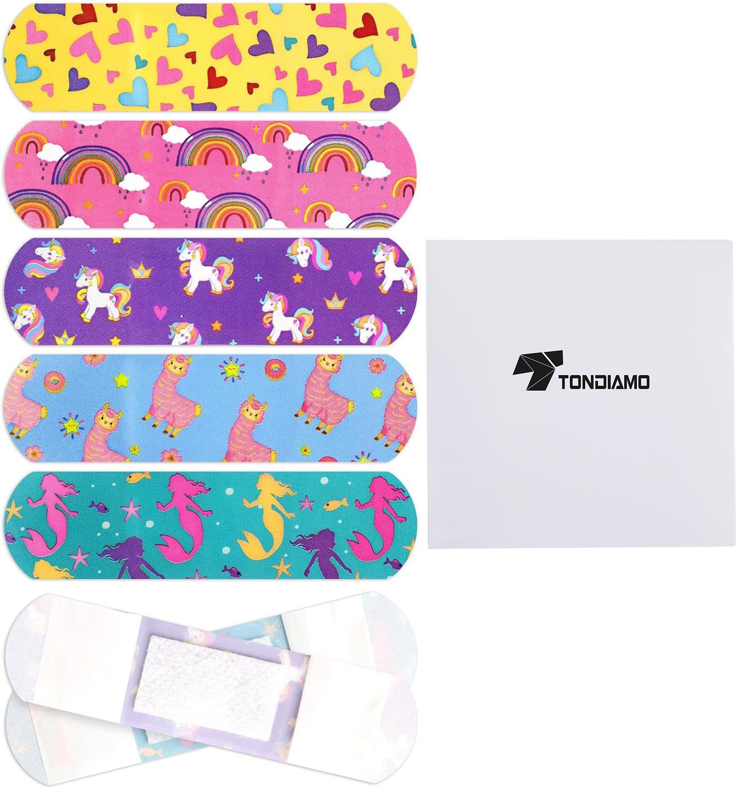 Tondiamo tiritas infantiles dibujo-1: diseño atractivo facilita la aplicación del apósito