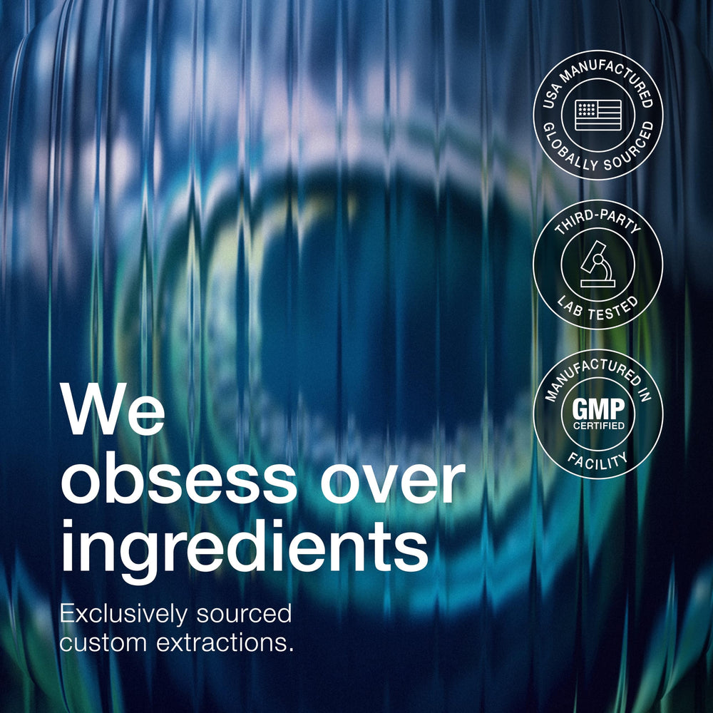 Toniiq Alpha GPC capsule image emphasizing 90%+ purity