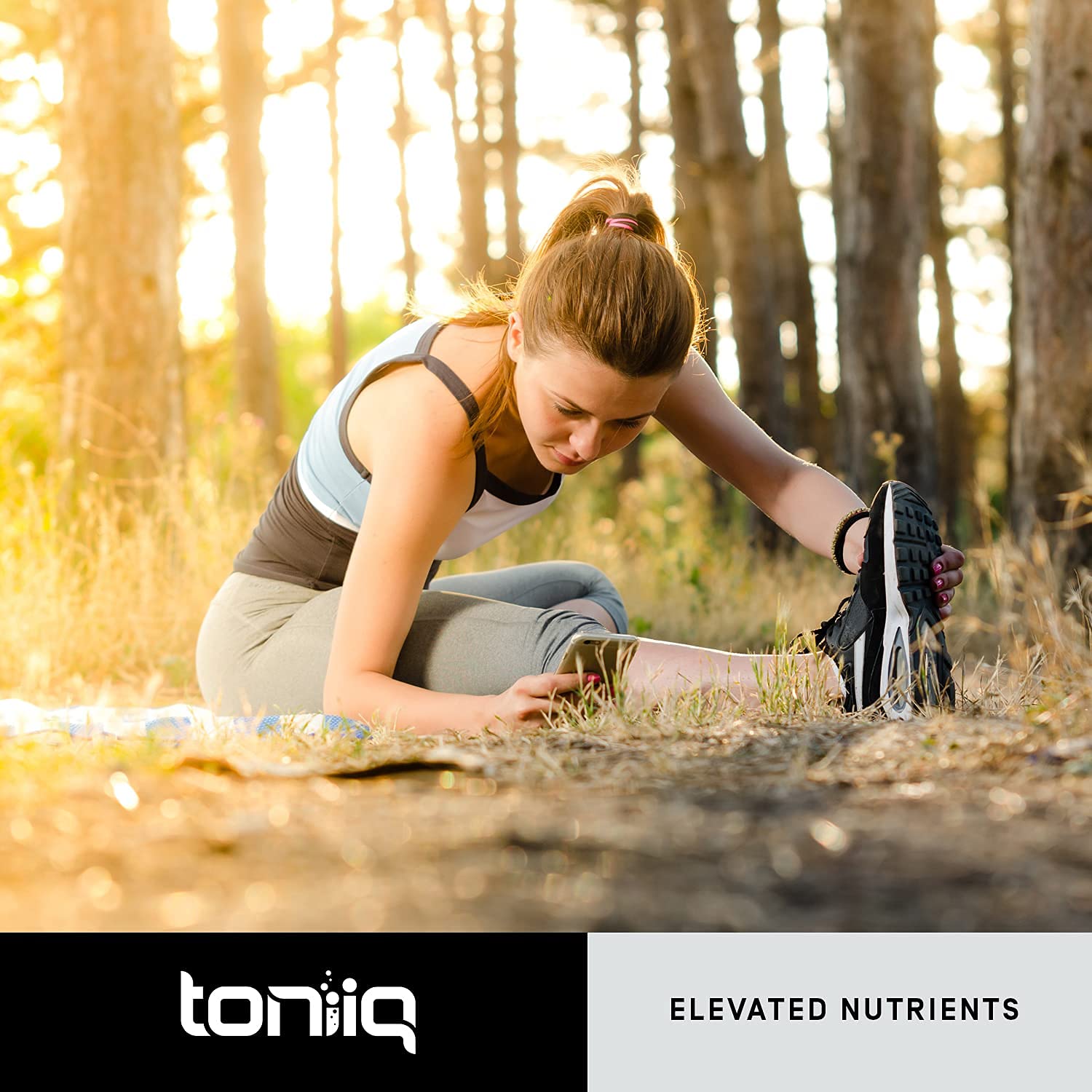 Toniiq Apple Cider Vinegar Capsules packaging box ready for daily use.