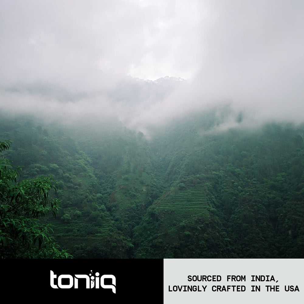 Toniiq Ashwagandha bottle packaging with tamper-evident seal