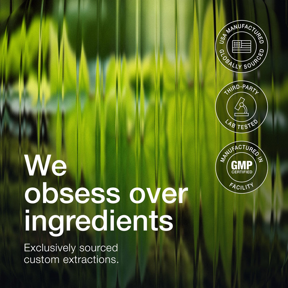 Toniiq bottle on wood surface showcasing premium capsule experience.