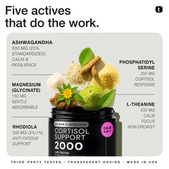 Toniiq capsules close-up highlighting the 5-in-1 formula for calm focus