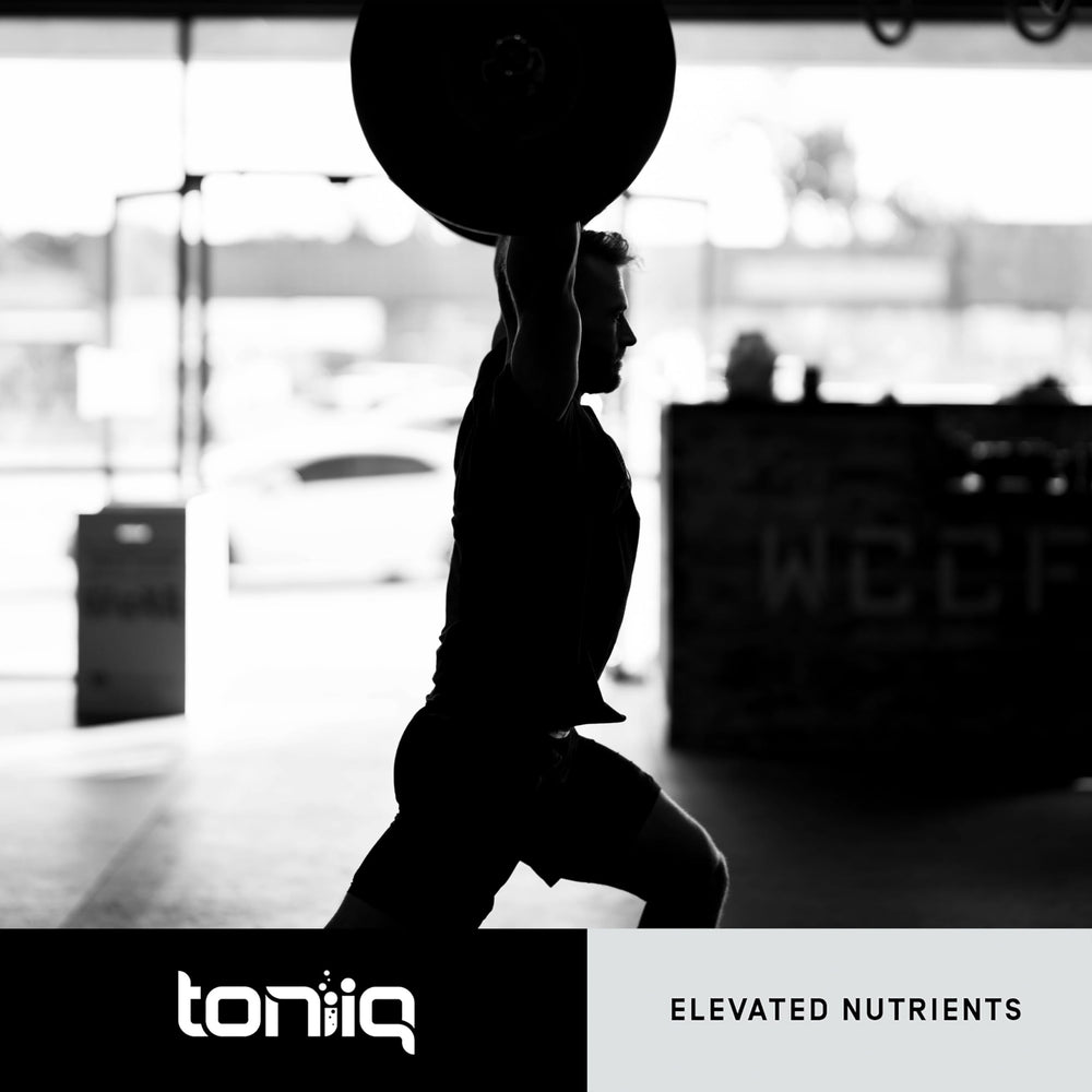 Toniiq packaging displays brand commitment to quality and transparency.