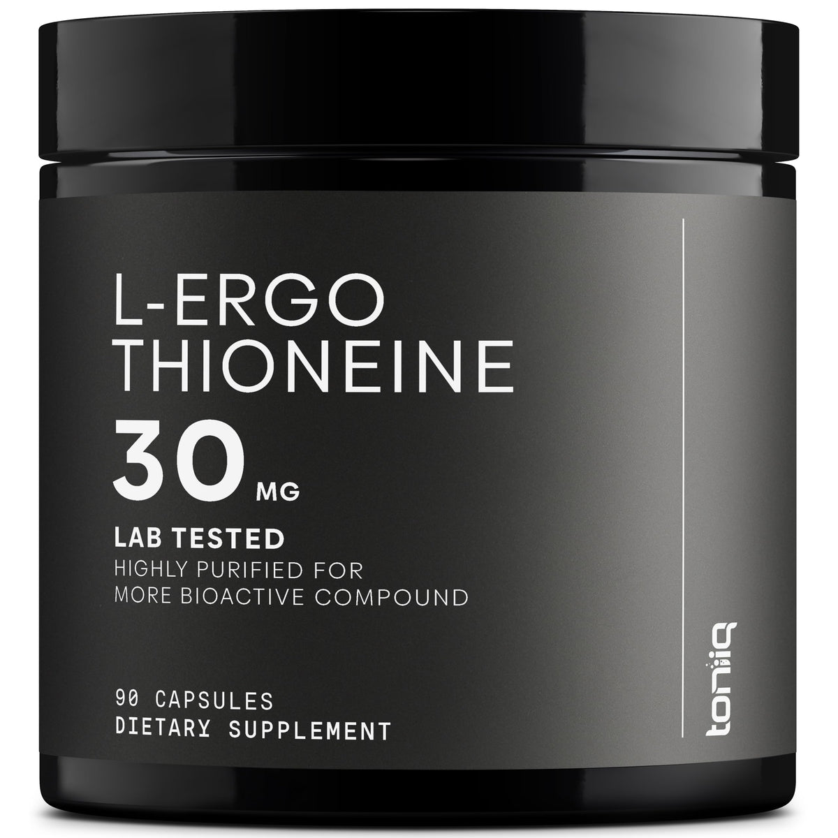 Toniiq Ergothioneine MitoPrime bottle for daily use and potency