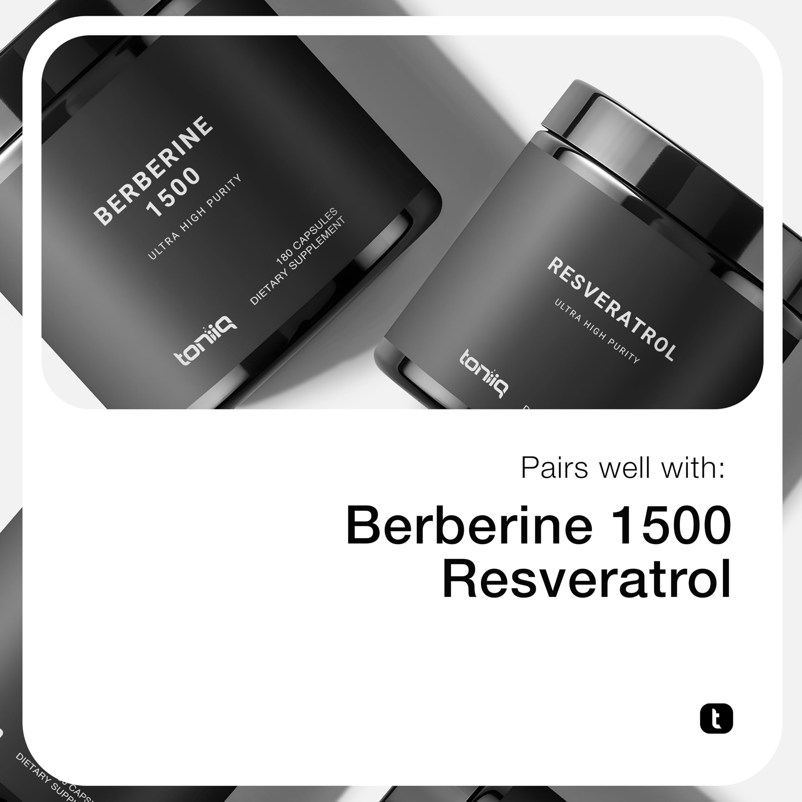 Toniiq Gymnema Sylvestre 120 capsules indicating two-month supply