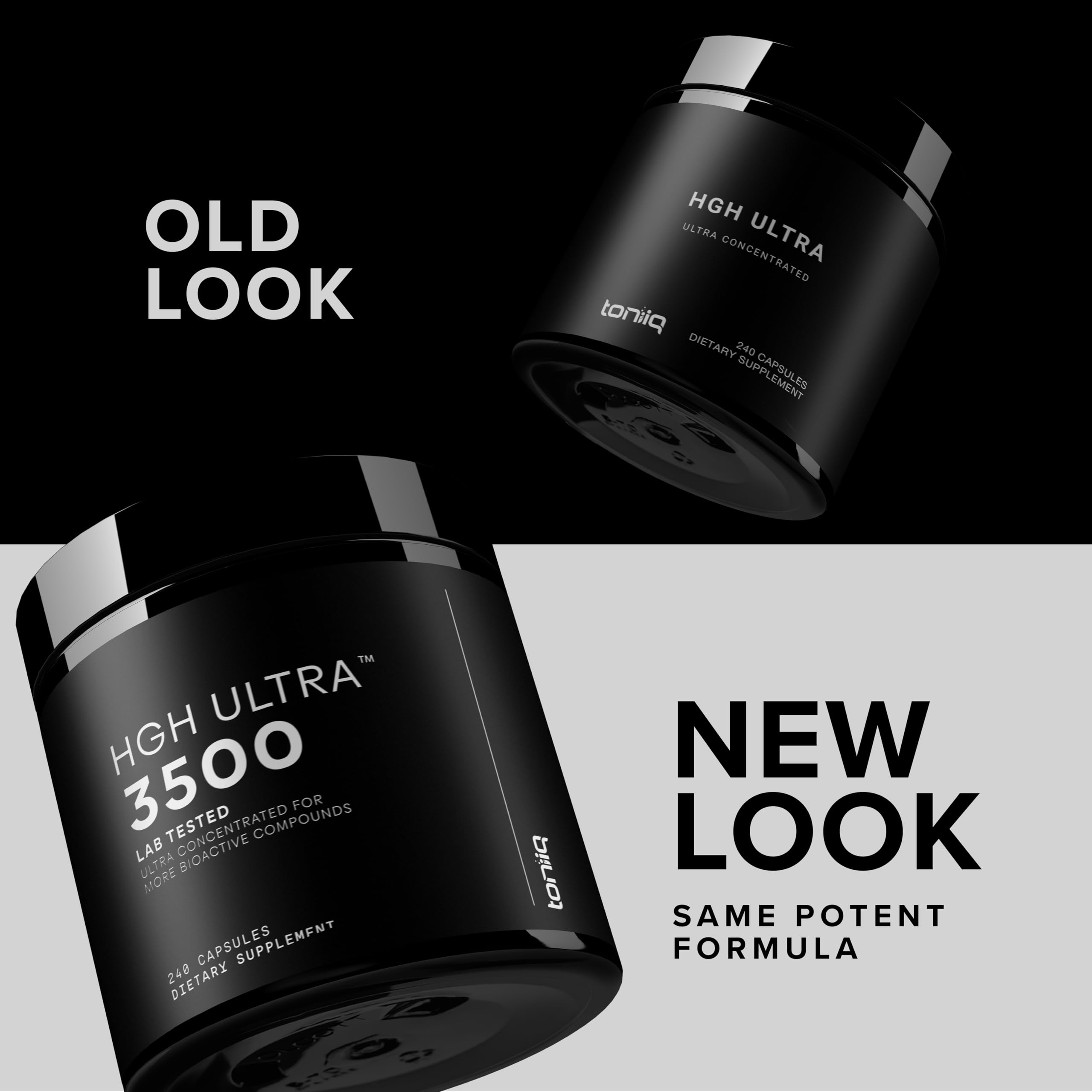 Toniiq HGH lifestyle scene depicts daily use in a healthy routine