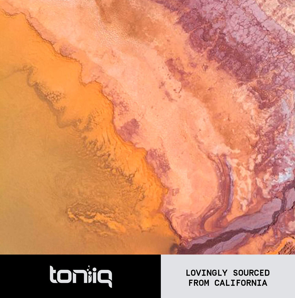 Toniiq ingredients purity standards highlighted on box.