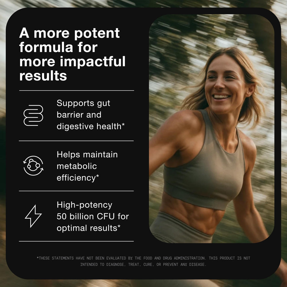 Toniiq Lactobacillus Gasseri capsules being dispensed for daily use.