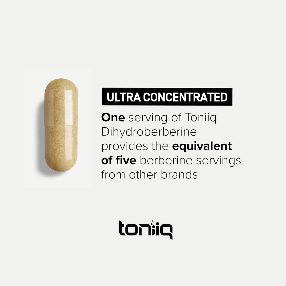 Toniiq Milk Thistle extract 50:1 emphasizes concentrated herbal power.