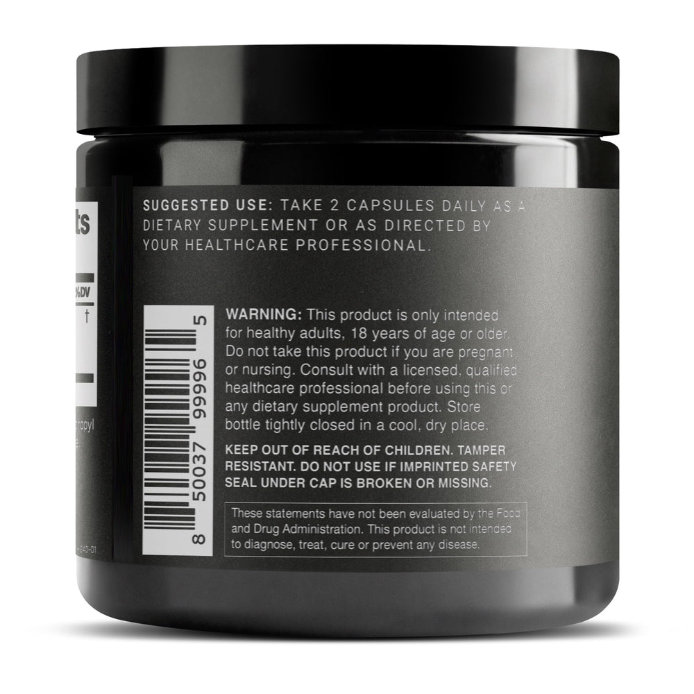 Toniiq Milk Thistle label detail highlights 50:1 extract