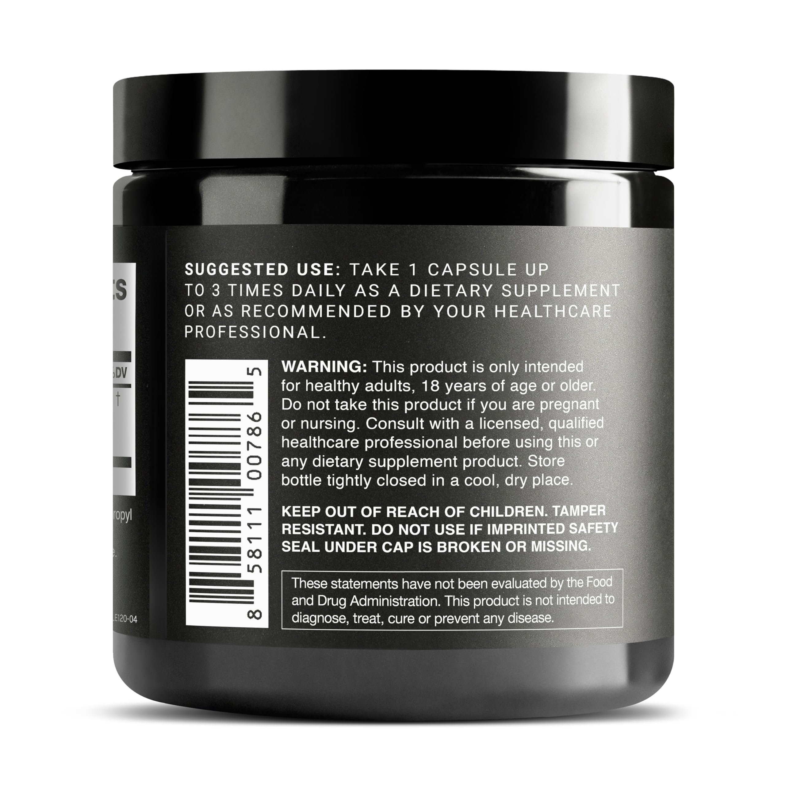 Toniiq Olive Leaf Extract capsule closeup demonstrates premium, pure supplement in daily routine.