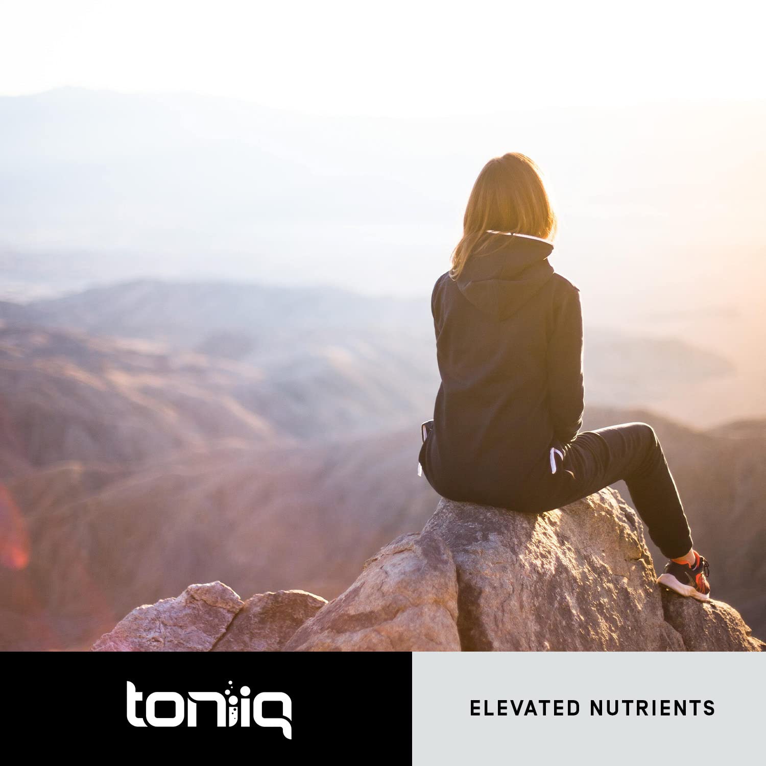 Eco-friendly packaging highlights Toniiq sustainability for CoQ10.