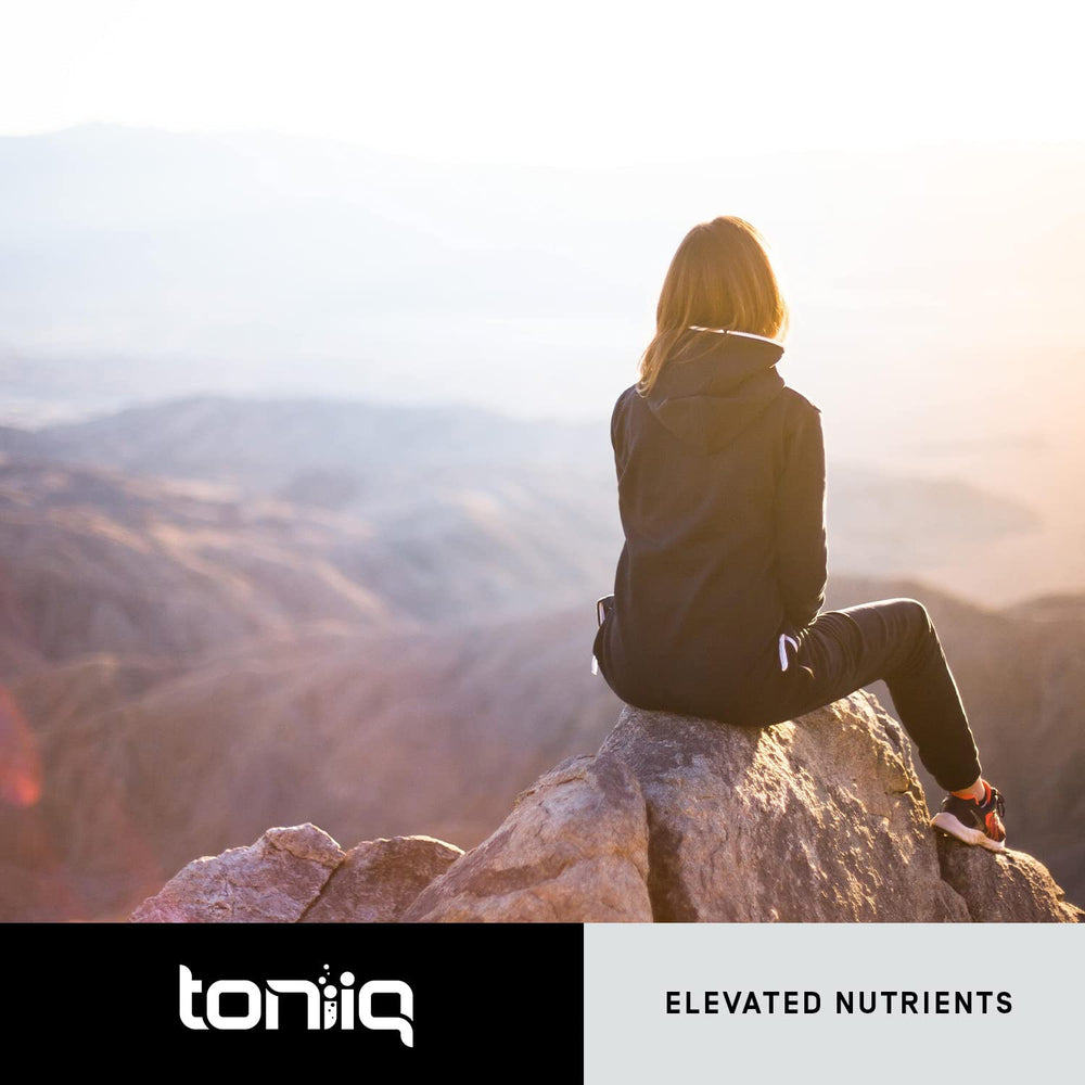 Eco-friendly packaging highlights Toniiq sustainability for CoQ10.