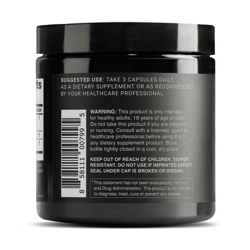 Toniiq Resveratrol Blend capsules close-up highlighting potent formulation