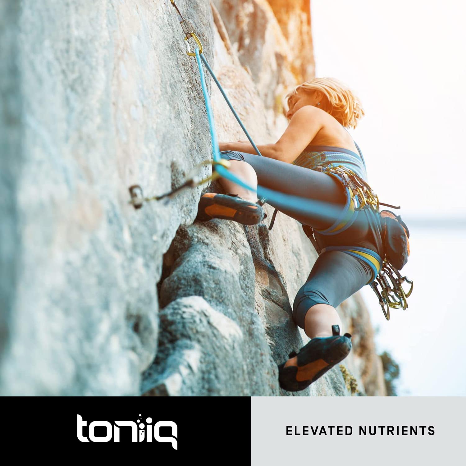 Toniiq Rhodiola on a clean desk ready for routine supplementation