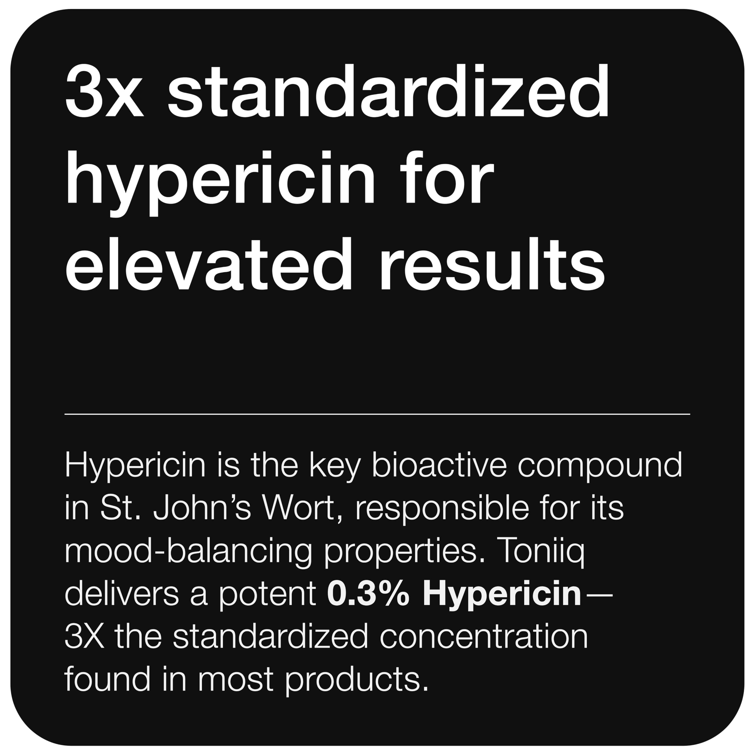 Toniiq St. John's Wort manufacturing facility USA logo—trusted, quality-driven production