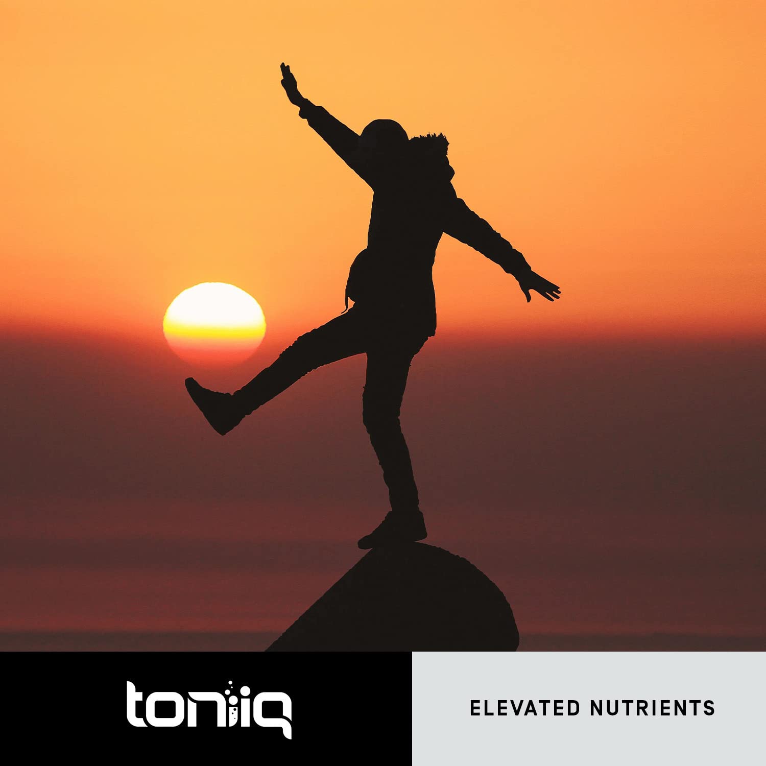 Toniiq turmeric products displayed on shelf for wellness routine