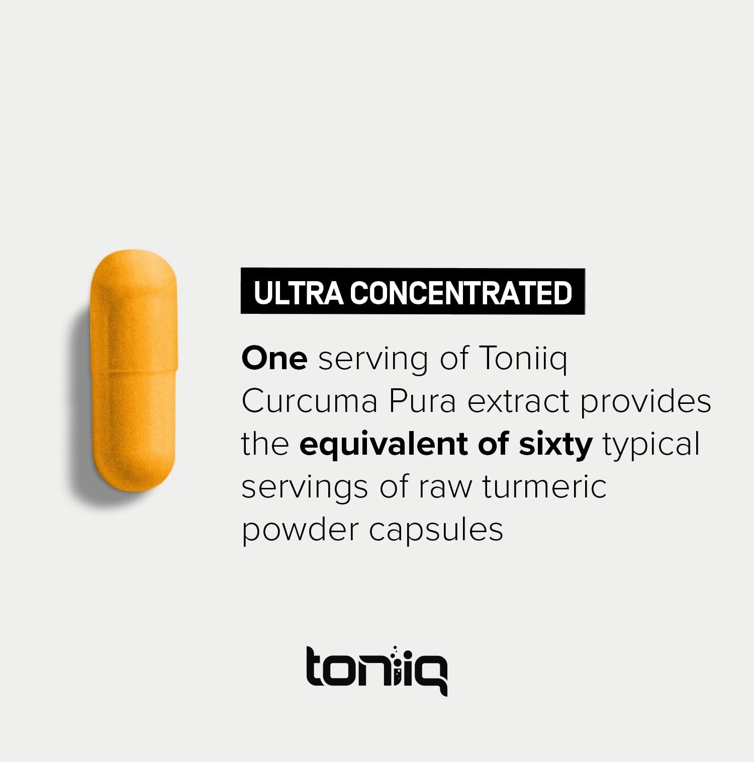 Toniiq third-party lab test seal on packaging for quality assurance