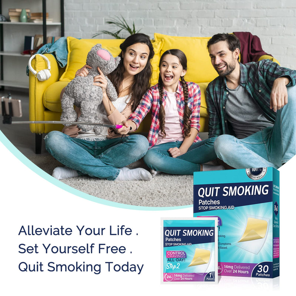 Tooffi smoke-free life motivation with reliable patch support