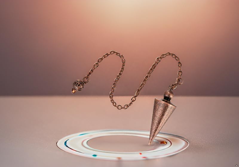 Top Plaza velvet bag packaging protects the pendulum for gifting and safe storage.