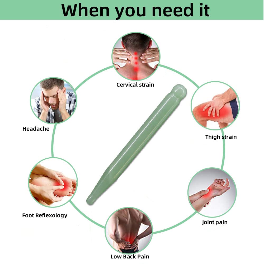 TOP SEWING Gua Sha massage tool for neck, shoulders, and back relief.