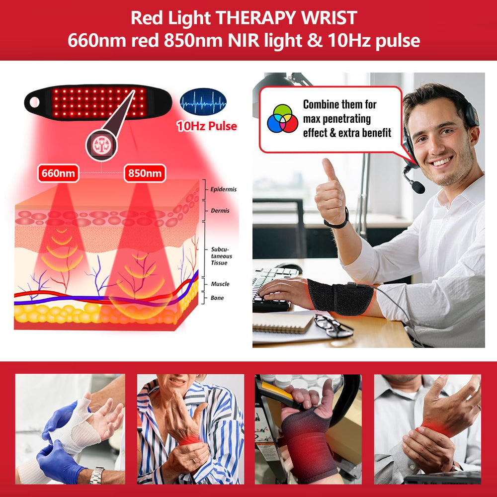 Topcupro device displays 850nm infrared LEDs for deeper comfort