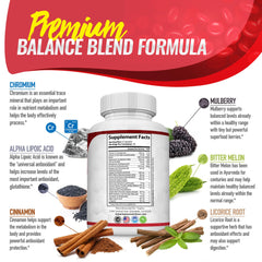 Toplux Balance capsules in hand demonstrating simple daily use.