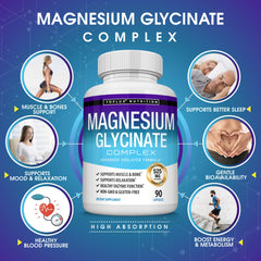 Toplux Bisglycinate complex packaging signals vegan non-GMO quality.