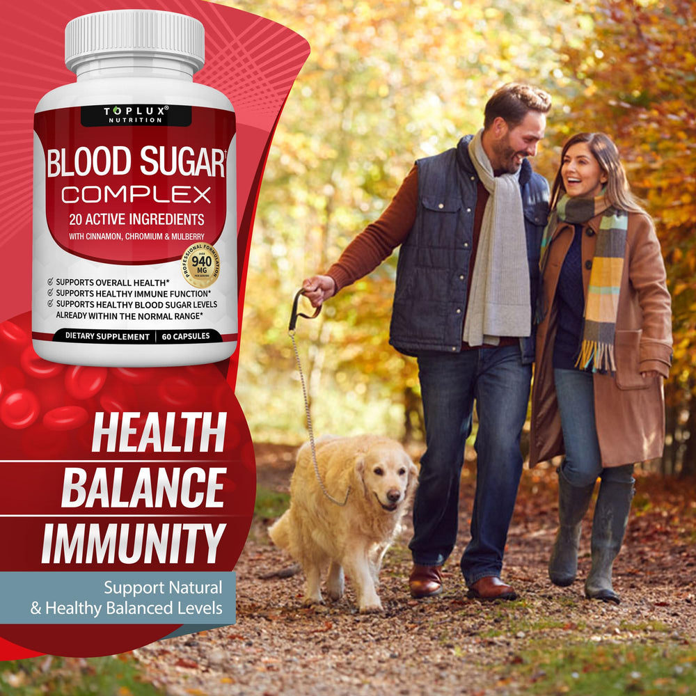 Toplux Blood Sugar Complex chromium component, supporting metabolism and balance.