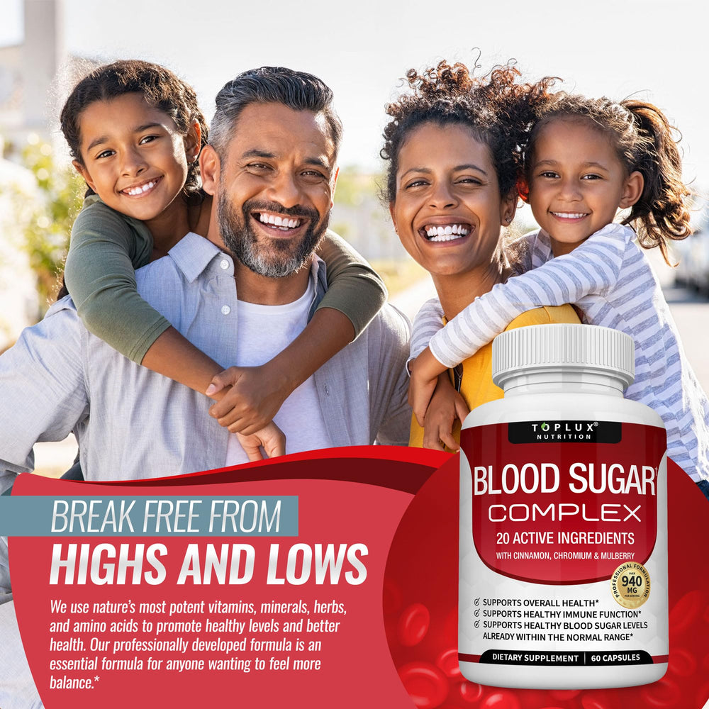 Toplux Blood Sugar Complex cinnamon ingredient, suggesting natural balance and warmth.