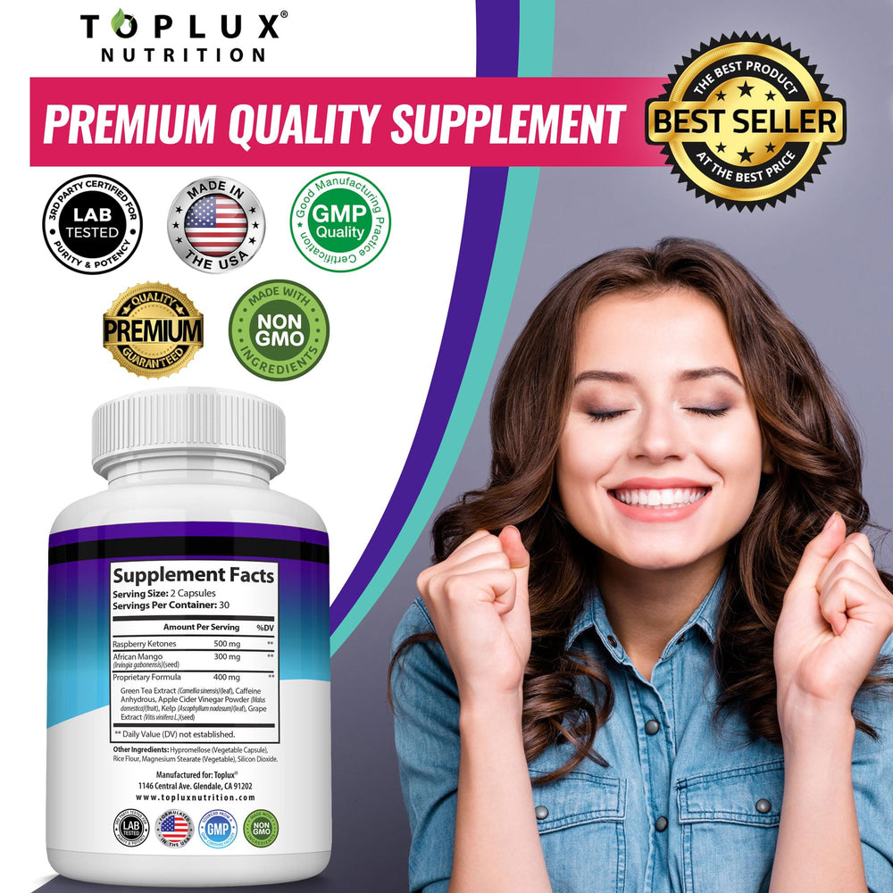 Toplux Keto Burn Pills held in hand for a daily dosing routine