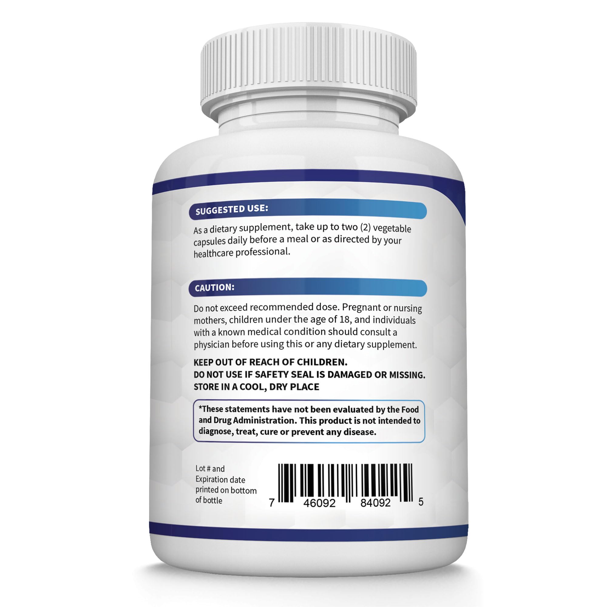 Close-up of Toplux Magnesium Complex capsules for daily muscle and energy support