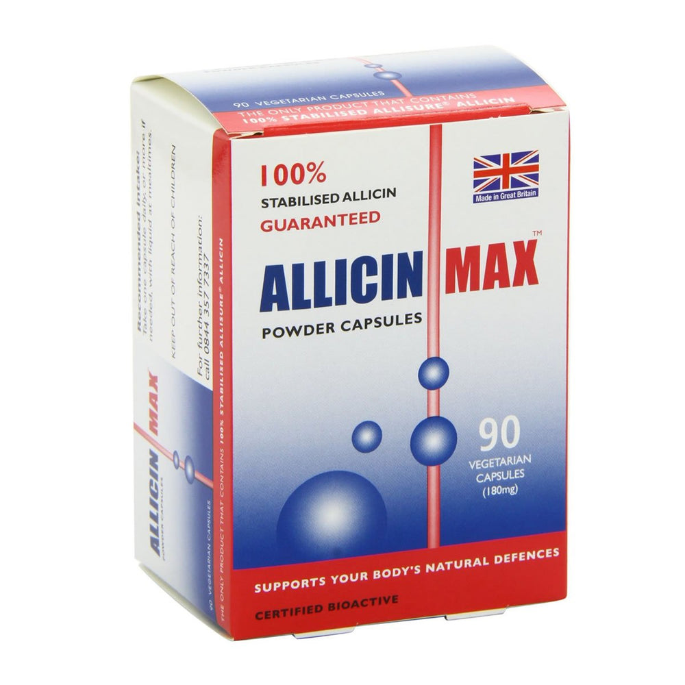 TOPNaturePlus Allicin Max 90s pack bottle for daily wellness routine.