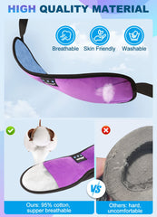 TOPOINT Bluetooth 5.4 sleep headphones deliver clear stereo audio.