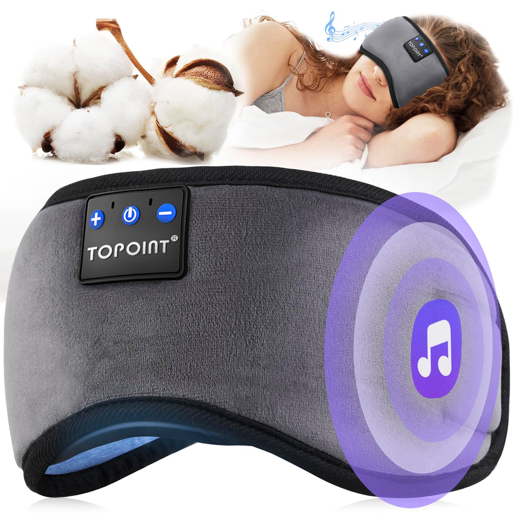 TOPOINT Sleep Mask detachable module simplifies washing and care.