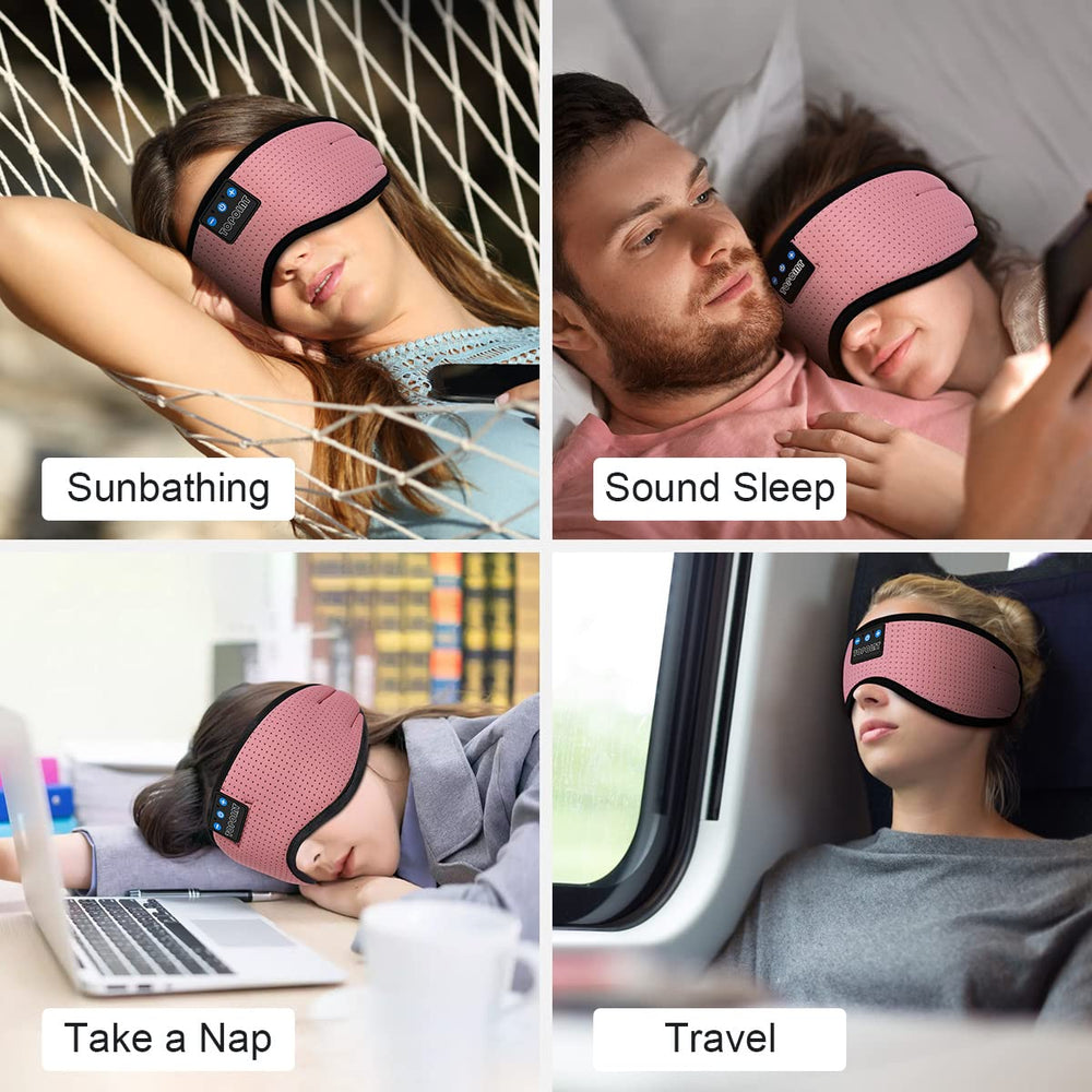 TOPOINT sleep mask fabric is washable and comfortable for daily use.