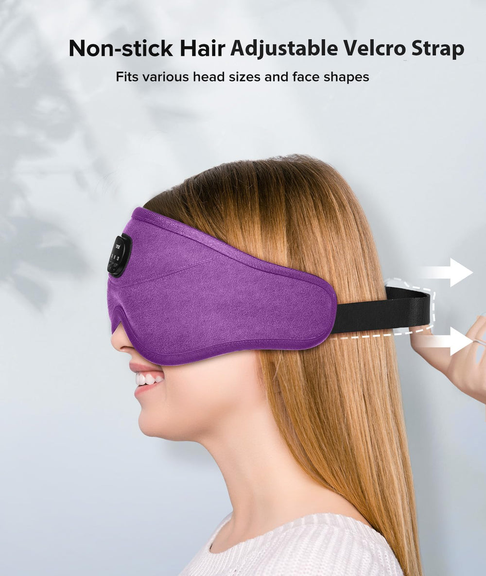 TOPOINT widened Velcro keeps mask secure and prevents hair snagging